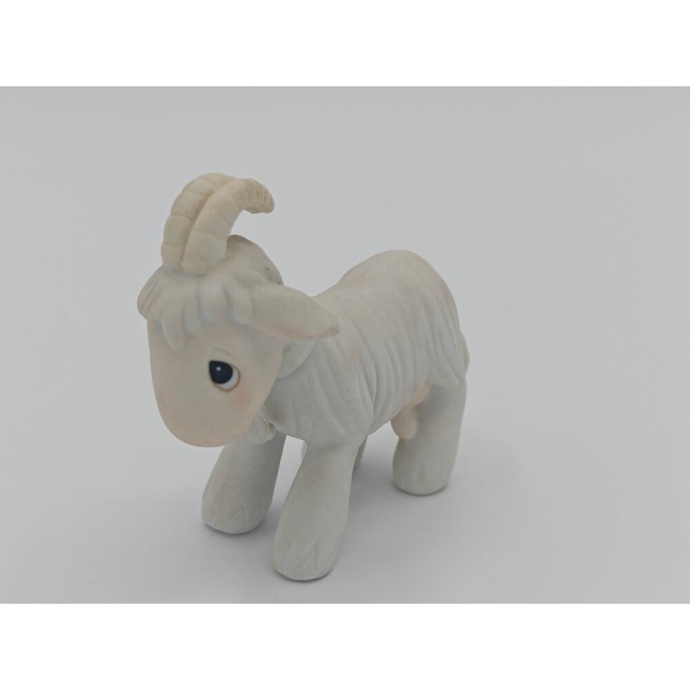 Vintage Precious Moments E-2364 Goat Figurine Enesco Nativity Set Piece 1982